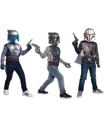 DISFRAZ DE MANDALORIANO  BOBBA FETT Y JANGO FETT