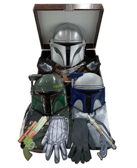 DISFRAZ DE MANDALORIANO  BOBBA FETT Y JANGO FETT