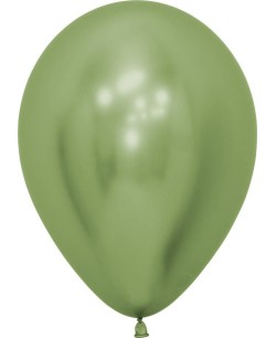 BOLSA 12 GLOBOS CROME VERDE