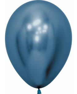 BOLSA 12 GLOBOS CROME AZUL