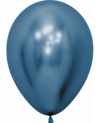 BOLSA 12 GLOBOS CROME AZUL