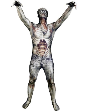 MORPHSUITS ZOMBIE CON VAQUEROS PARA HOMBRE