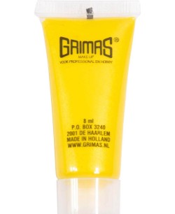 AQUA MAKE UP AMARILLO PERLADO LIQUIDO 8 ML