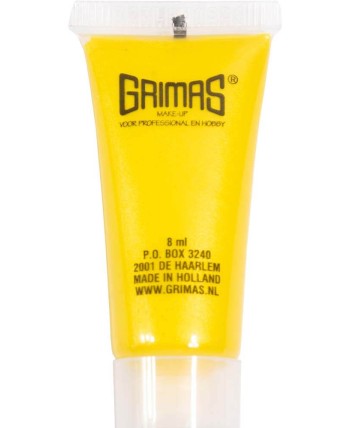 AQUA MAKE UP AMARILLO PERLADO LIQUIDO 8 ML