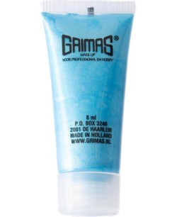 AQUA MAKE UP AZUL PERLADO LIQUIDO 8 ML