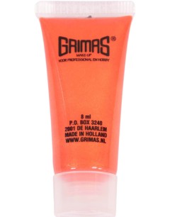 AQUA MAKE UP NARANJA PERLADO LIQUIDO 8 ML