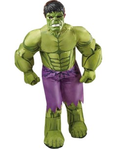 DISFRAZ DE HULK HINCHABLE DELUXE PARA NIÑO