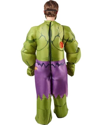 DISFRAZ DE HULK HINCHABLE DELUXE PARA NIÑO