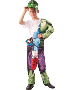 DISFRAZ HULK CAPITAN AMERICA REVERSIBLE PARA NIÑO