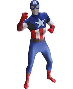 MORPHSUITS CAPITAN AMERICA ZAPPER PARA HOMBRE