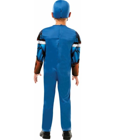 DISFRAZ DE CAPITAN AMERICA DELUXE PARA NIÑO