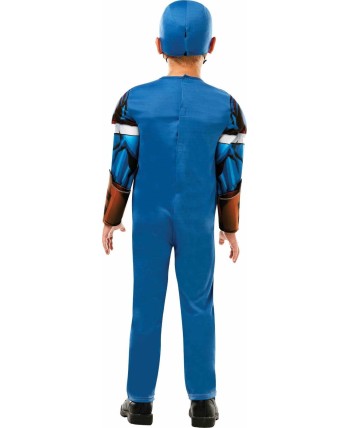 DISFRAZ DE CAPITAN AMERICA DELUXE PARA NIÑO