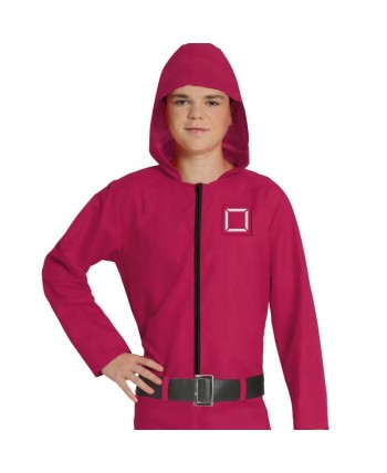 DISFRAZ DE JUEGO DEL CALAMAR JUGADOR ROSA ADOLESCENTE