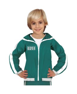 DISFRAZ DE JUEGO DEL CALAMAR JUGADOR VERDE INFANTIL 2