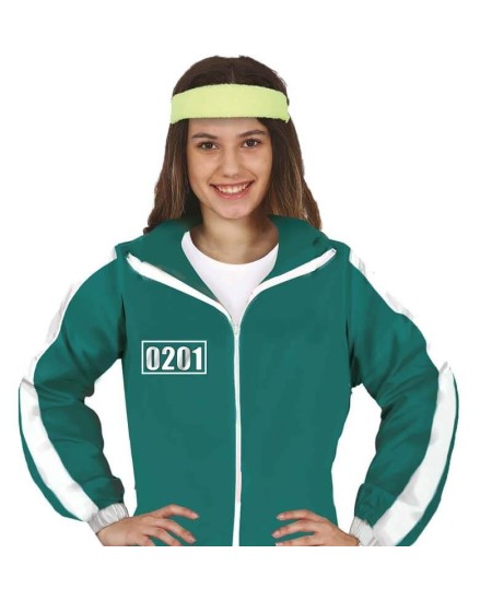 JUEGO DEL CALAMAR JUGADOR VERDE ADOLESCENTE