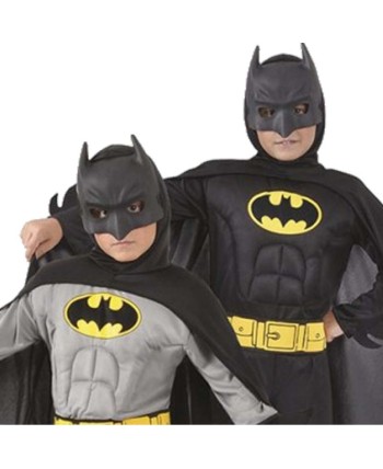 DISFRAZ DE BATMAN MUSCULOS REVERSIBLE