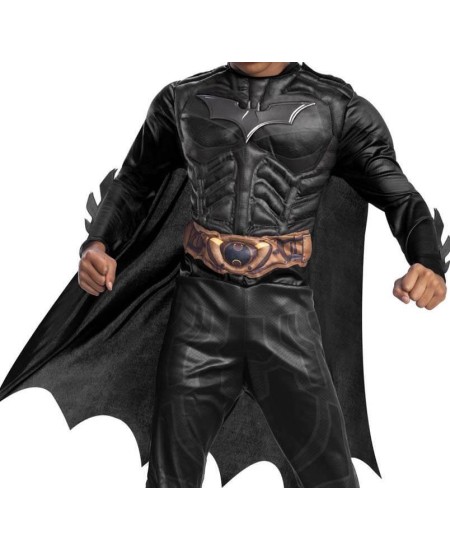 DISFRAZ DE BATMAN BLACK LINE DELUXE PARA NIÑO