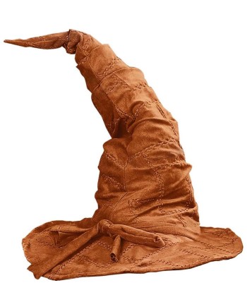 SOMBRERO BRUJA SIMILPIEL MARRON