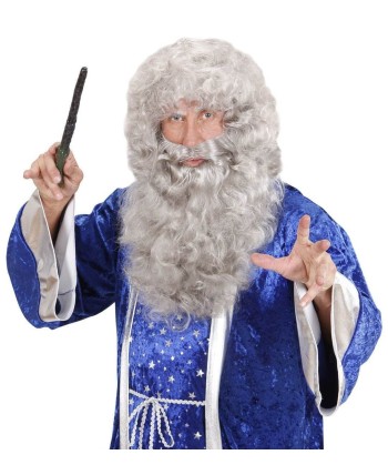 BARBA CANOSA  LARGA RIZADA LUJO