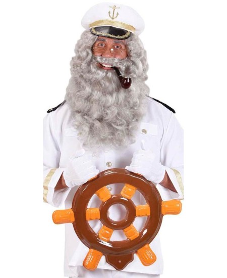 BARBA CANOSA  LARGA RIZADA LUJO