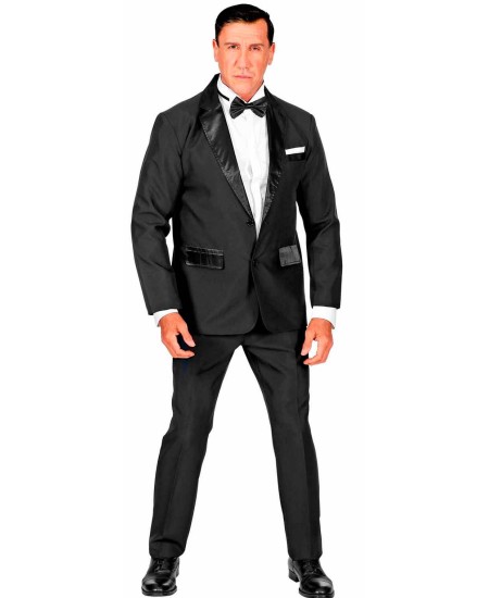 DISFRAZ DE SMOKING NEGRO PARA HOMBRE