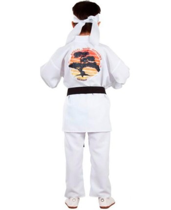 DISFRAZ DE KARATE BLANCO PARA NIÑO