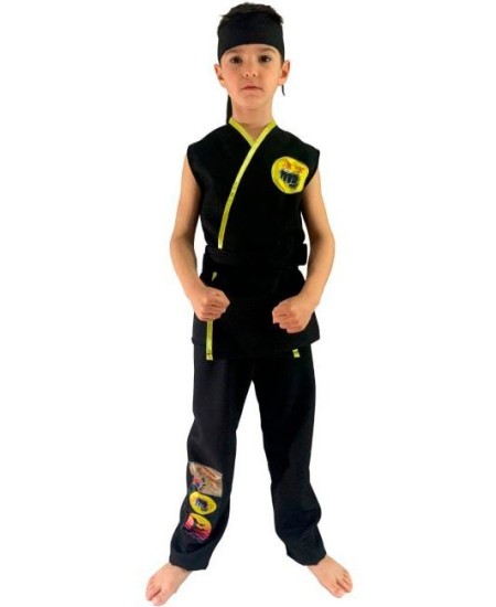 DISFRAZ KOBRA KARATE PARA NIÑO