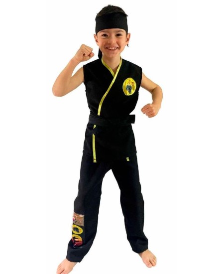 DISFRAZ KOBRA KARATE PARA NIÑO
