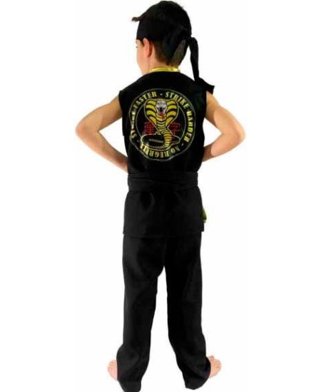 DISFRAZ KOBRA KARATE NIÑO