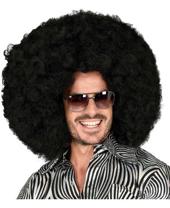 PELUCA AFRO NEGRA SUPER