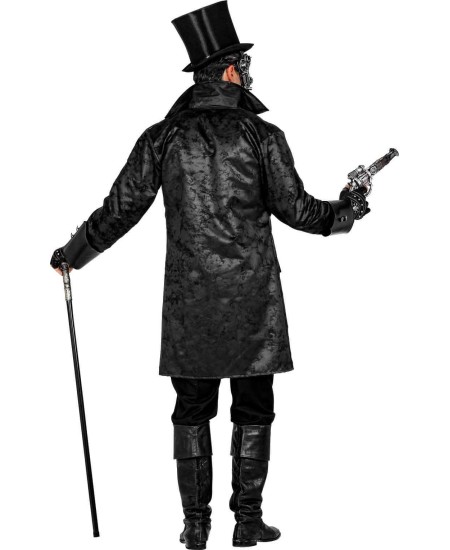 ABRIGO NEGRO DELUXE PARA HOMBRE