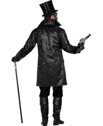 ABRIGO NEGRO DELUXE PARA HOMBRE