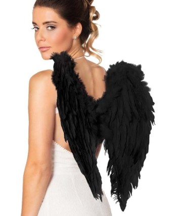 ALAS NEGRAS PLUMAS ADULTO