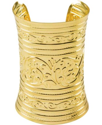BRAZALETE DORADO METAL