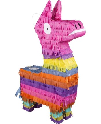 PIÑATA MEJICANA LLAMA COLORES