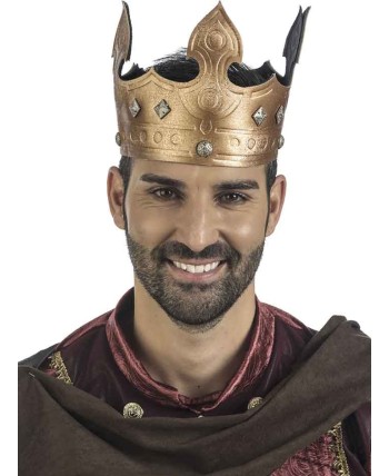 CORONA MEDIEVAL POLIPIEL BRONCE