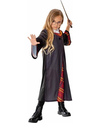 DISFRAZ DE HERMIONE CON COMPLEMENTOS PARA NIÑA