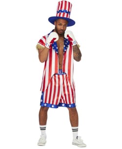 DISFRAZ DE ROCKY APOLLO CREED PARA HOMBRE
