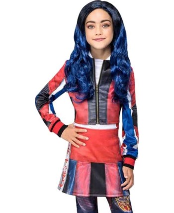 DISFRAZ DE EVIE DESCENDIENTES DELUXE PARA NIÑA