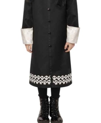 DISFRAZ DE MIERCOLES ADDAMS NEGRO INFANTIL