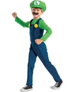 DISFRAZ DE LUIGI PARA NIÑO
