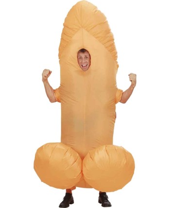 DISFRAZ DE PENE HINCHABLE