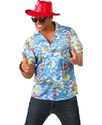 DISFRAZ DE CAMISA HAWAIANA