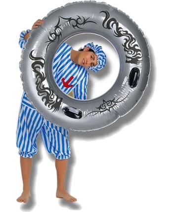 DISFRAZ DE BAÑISTA ANTIGUO CON CULO