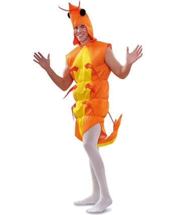 DISFRAZ DE GAMBA NARANJA