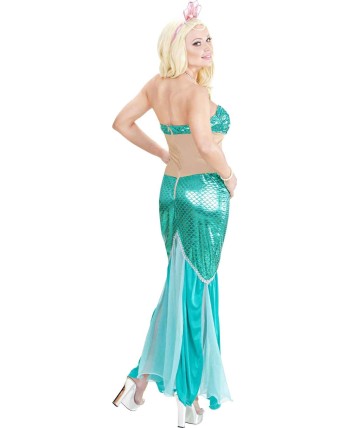 DISFRAZ DE SIRENA AZUL