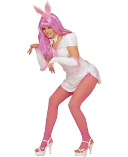 DISFRAZ DE CONEJITA SEXY BLANCO PARA MUJER