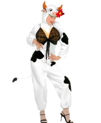 DISFRAZ DE VACA SEXY