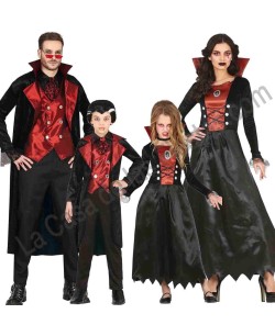 DISFRAZ GRUPO VAMPIROS BROCHE