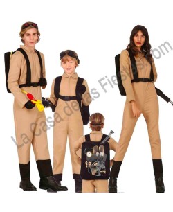 DISFRAZ GRUPO CAZADOR AÑOS 80